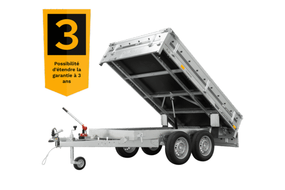 REMORQUE DEUX ESSIEUX 253X150 UNITRAILER TASKER 250/2 750 KG – Image 2