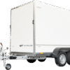 REMORQUE FOURGON DOUBLE ESSIEUX 300X148 UNITRAILER PACK 300/2 2000 KG