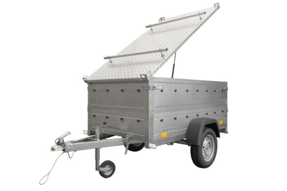 REMORQUE AVEC CAPOT GARDEN TRAILER 200 KIPP 200X106 CM – Image 2