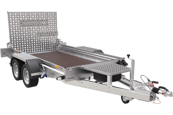 REMORQUE LOURDE DOUBLE ESSIEUX 2000 KG STARK 3 230