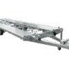 REMORQUE PORTE VOITURE À TROIS ESSIEUX 800X230 UNIPLAT 800/3 S 3500 KG