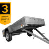 REMORQUE SIMPLE ESSIEU NITRAILER GARDEN TRAILER 264 KIPP