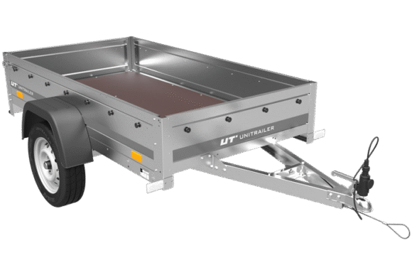 REMORQUE VOITURE GARDEN TRAILER 200 FD AVEC TIMON FIXE